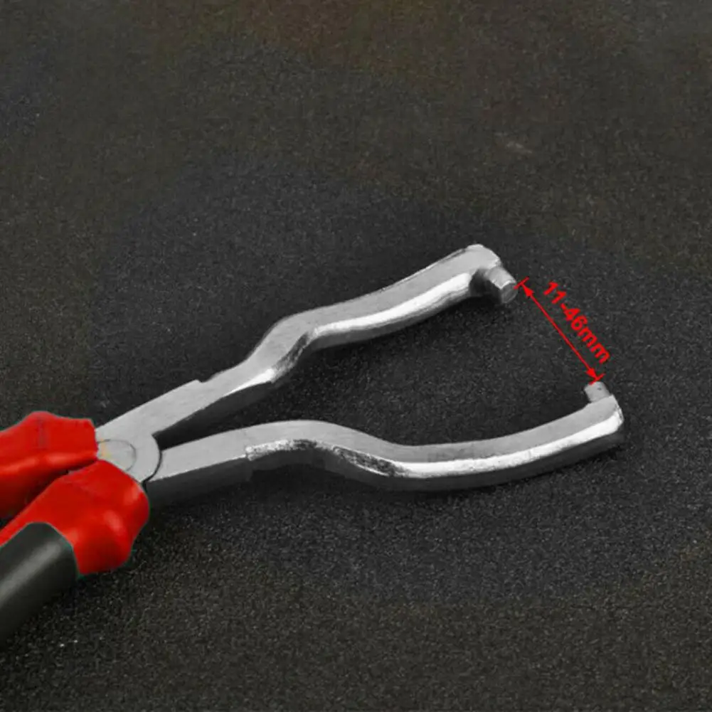 Fuel Line Clamp Plier Fuel Line Petrol Clip Pipe Hose Connector Pliers Tool Fuel Line Pipe Hose Release Disconnect Removal Plier