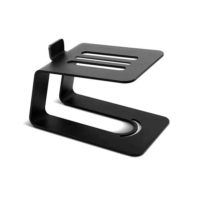 

2Pcs 5.3In Height Monitor Speaker Stand Riser Comfortable Viewing Angle Stand Mount Solid Speaker Support Metal Riser