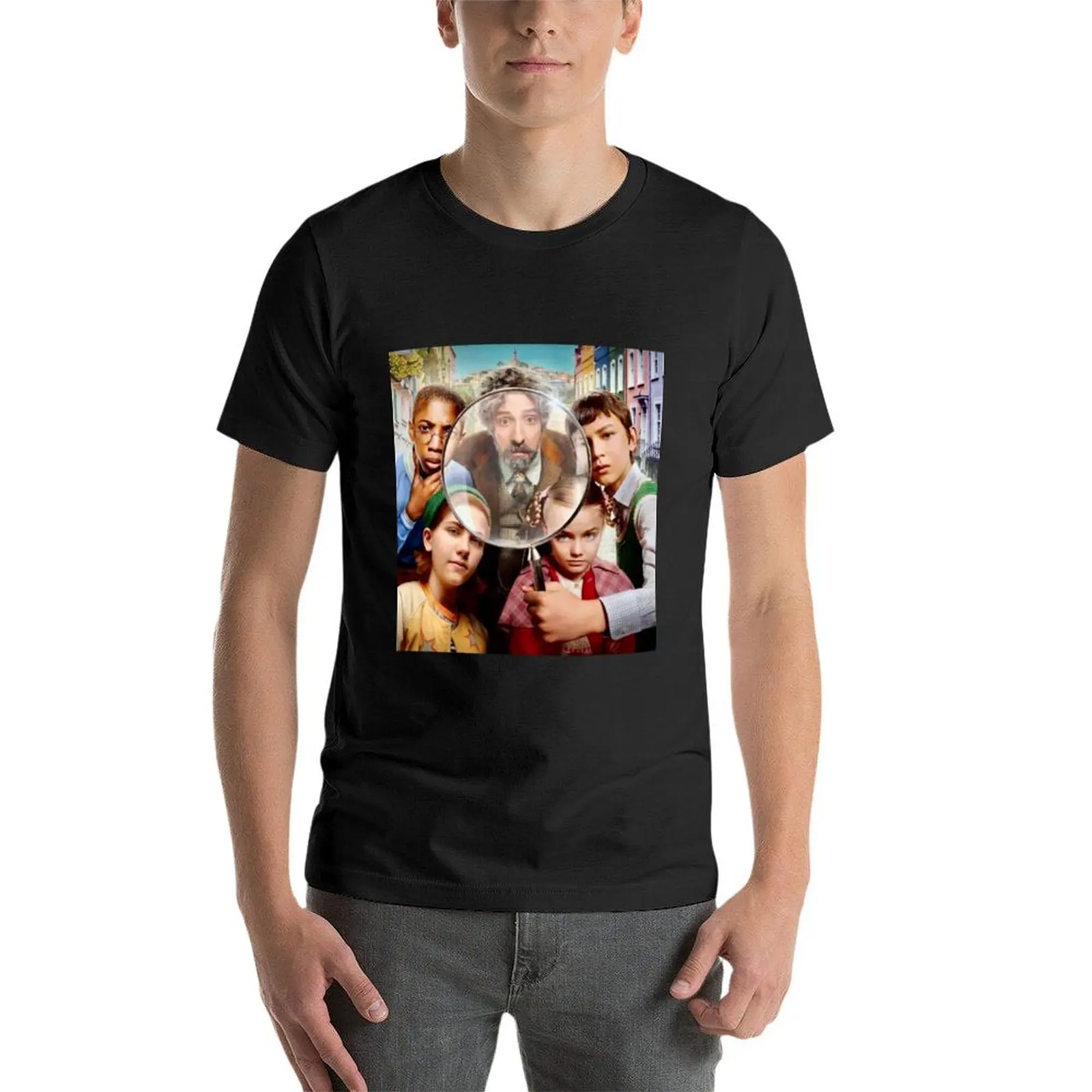 The Mysterious Benedict Society Design T-Shirt anime tshirt Aesthetic clothing graphic tee shirt mens tall t shirts image 3