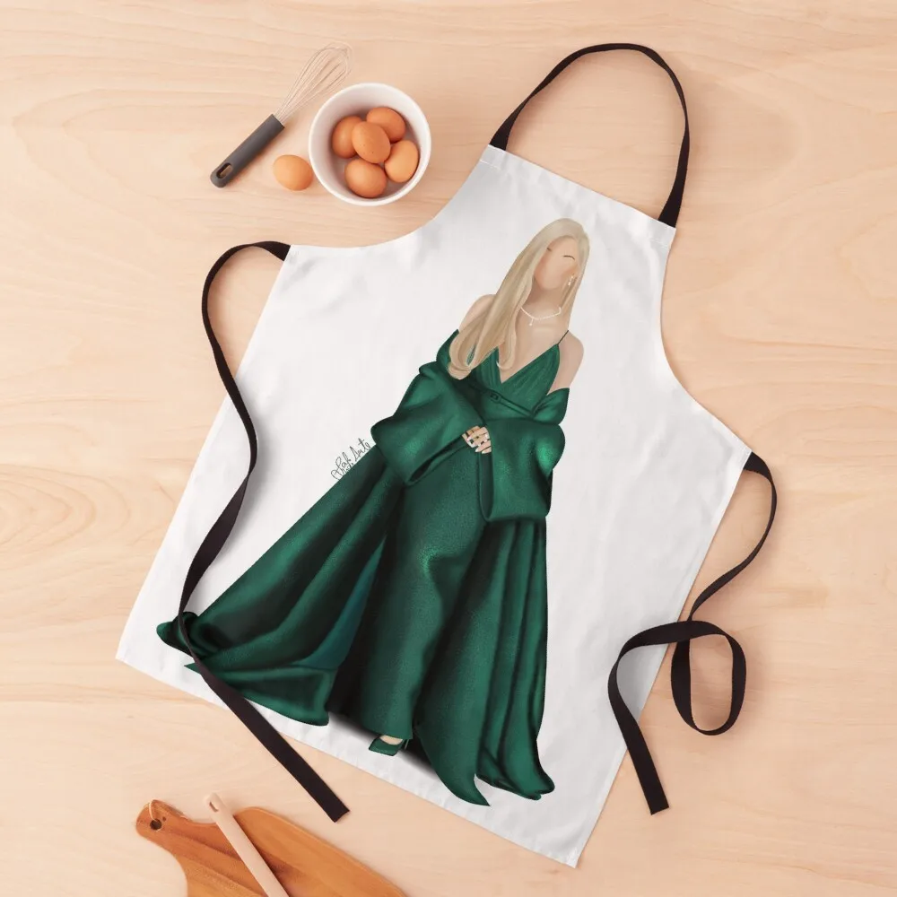 Anya Taylor-Joy Golden Globe 2021 Apron Beauty Things For The Home cooks clothes christmas kitchen cloths Apron