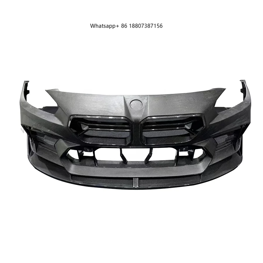 

AD V2 Style Carbon Fiber Car Front Bumper Lip forBMW G87 M2 Upgraded Front Bumper Lower Lip Splitter Grille Car Bodykit