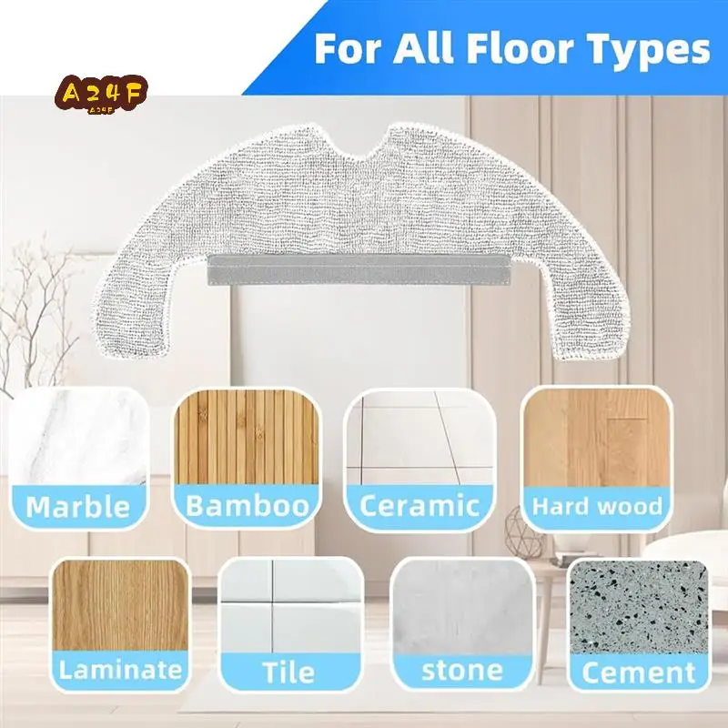 

A24F-For Dreame D10 Plus Gen 2 Robot Vacuum Cleaner RLD32GD Accessories Main Side Brush Hepa Filter Mop Cloth Dust Bags