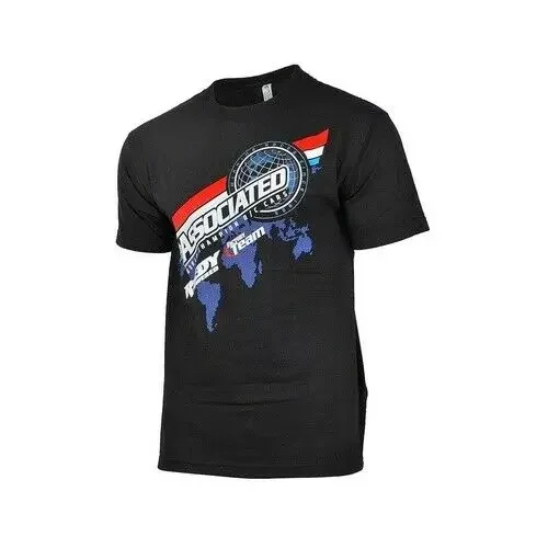 Team Associated 2016 Worlds T-Shirt, Black, Medium - Asssp12M