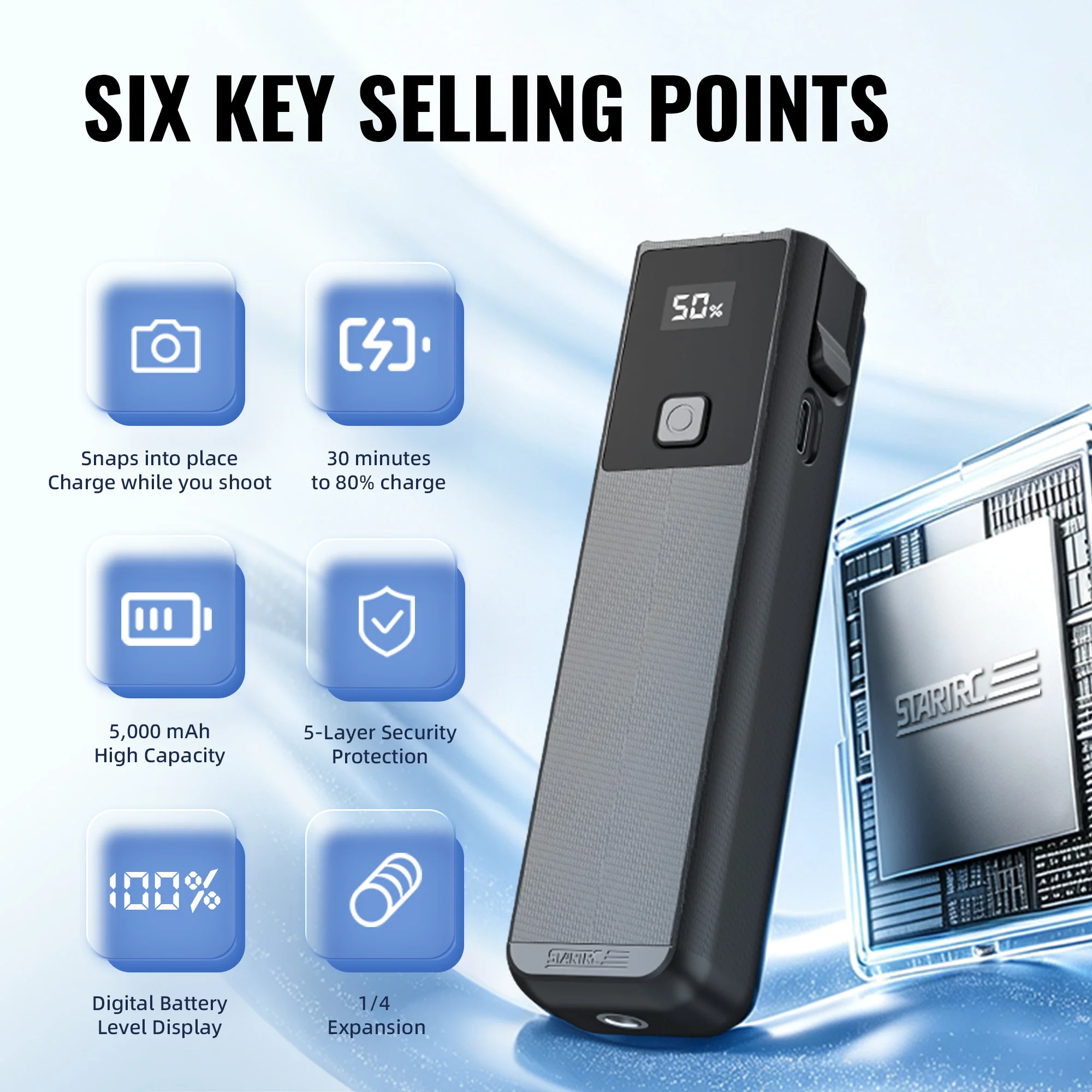 DJI Osmo Pocket 4 Pro / 4 / 3用 - Power Banks のレビューと価格