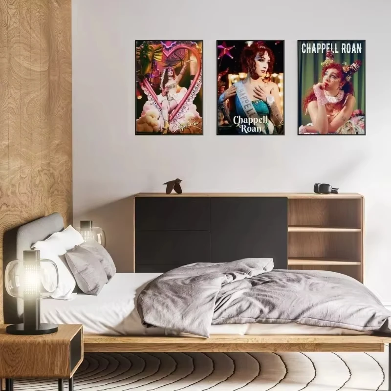 AA Chappell Roan Singer Poster . Rise and Fall of A Midwest Princess Music Album Canvas Painting Wall Art Living Room Home Decor