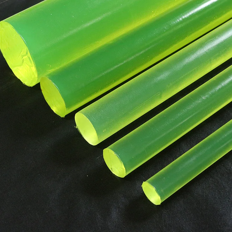 Aste in Nylon PU lunghezza 300mm bastoni asta in poliuretano Dia. 10mm/12mm durezza 80A Shore