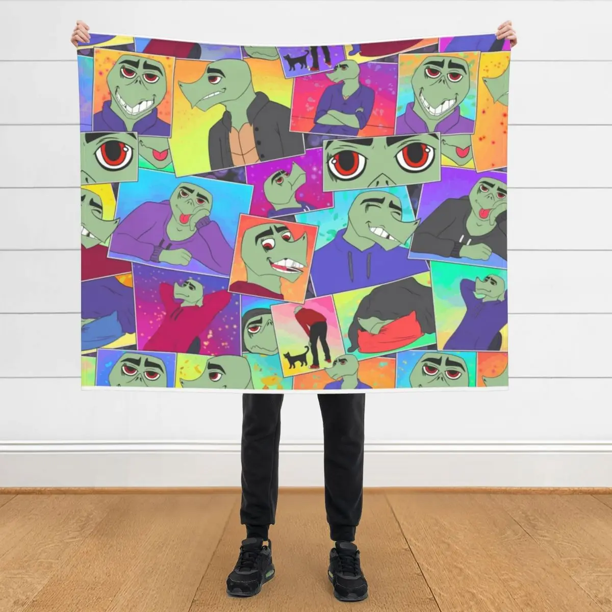 

Wade comic Throw Blanket Plush Luxury Thicken For Baby Soft Plaid Blankets