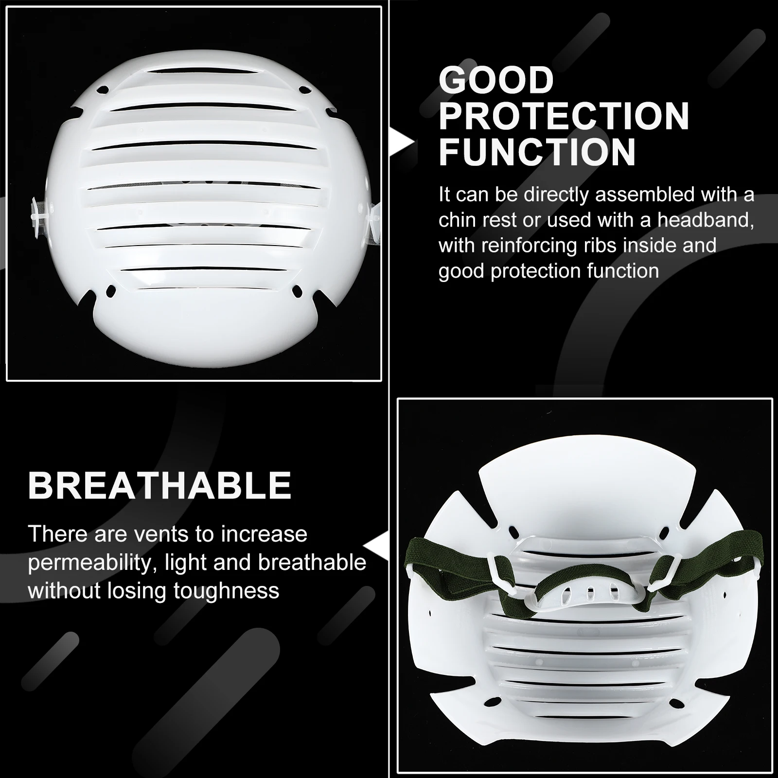 Anti Collision Safety Bump Hat Insert Cap Protective Skull Baseball Lightweight Portable Breathable Easy Storage