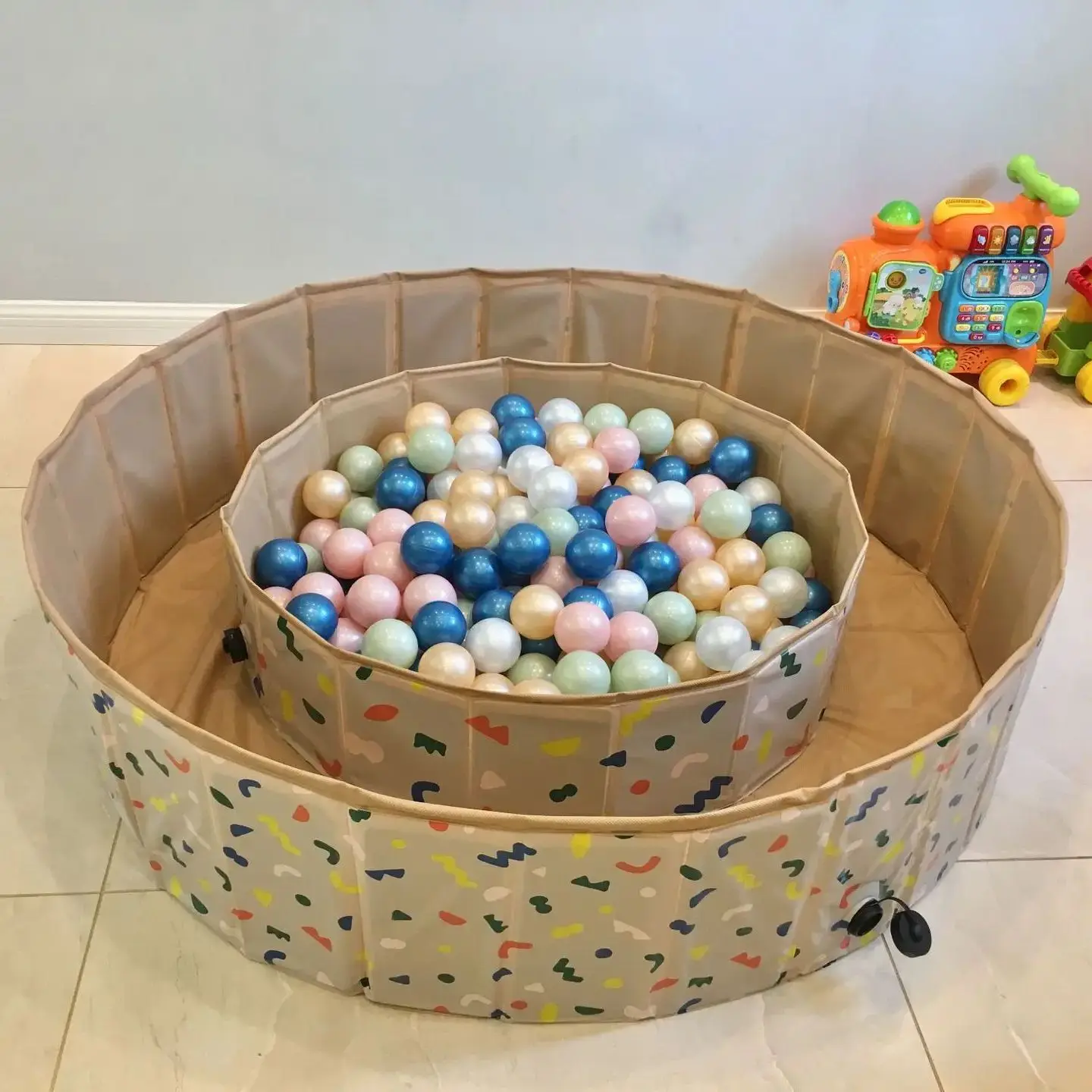 Piscine intérieure pour enfants, boules océaniques, piscine de jeu surdimensionnée, baignoire pliable pour bébé, piscine gonflable, bal