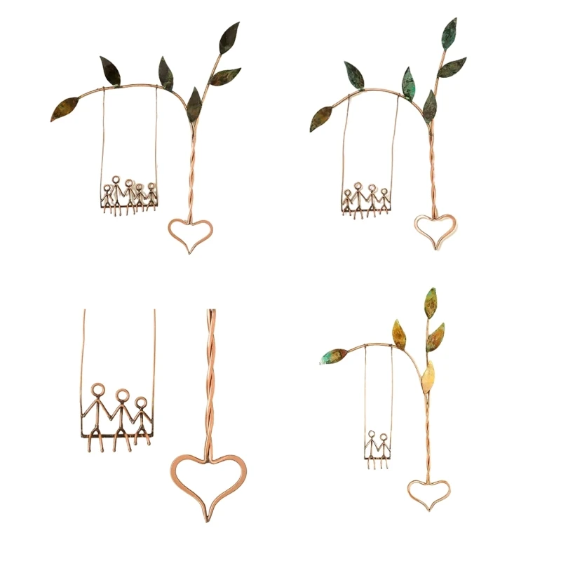 Wall Decorations,Rooted in Love Swing Sculpture Wall Art,Wall Hangings Ornaments for Home,Bedroom Wall,Living Room,Decor