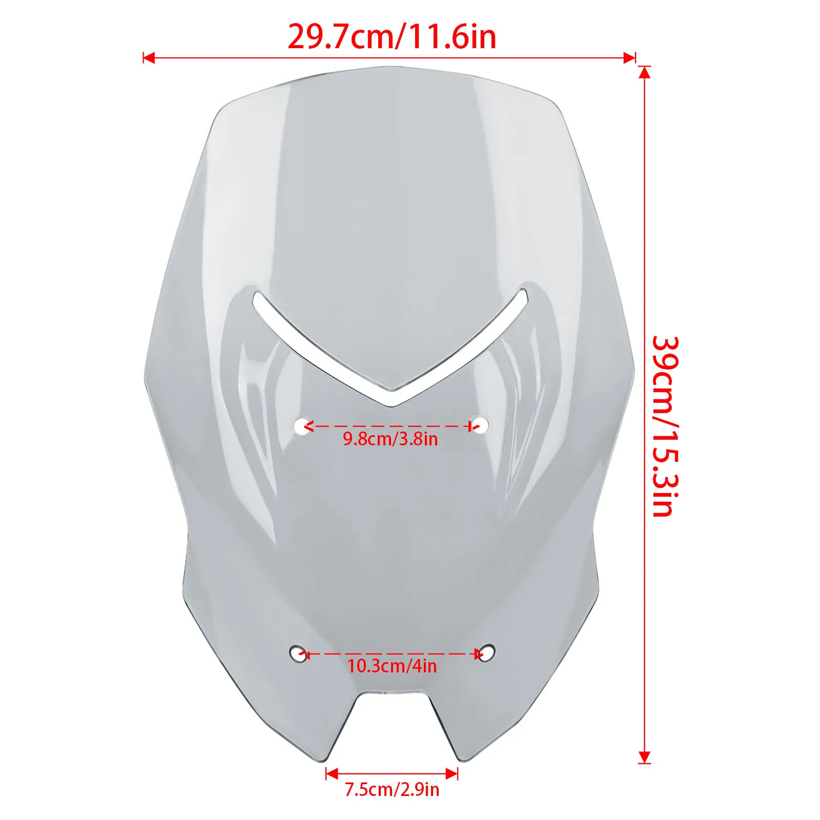 لـ KAWASAKI Z900 Z900SE 2025 2026 حاجب الزجاج الأمامي الرياضي حاجب الرياح منحرف الزجاج الأمامي سبويلر شاشة فقاعة مزدوجة #2