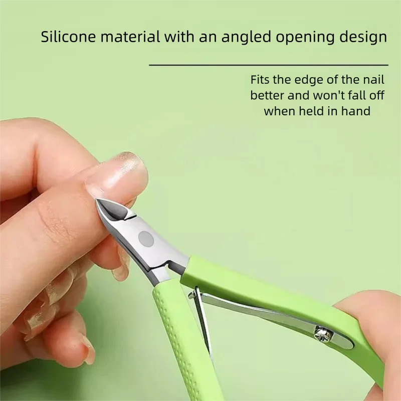4 teile/satz Silikon Abgestorbene Haut Schere Nagel Barb Schere Nagel Salon Spezielle Werkzeuge Nagel Nut Zange Maniküre Abgestorbene Haut Schere