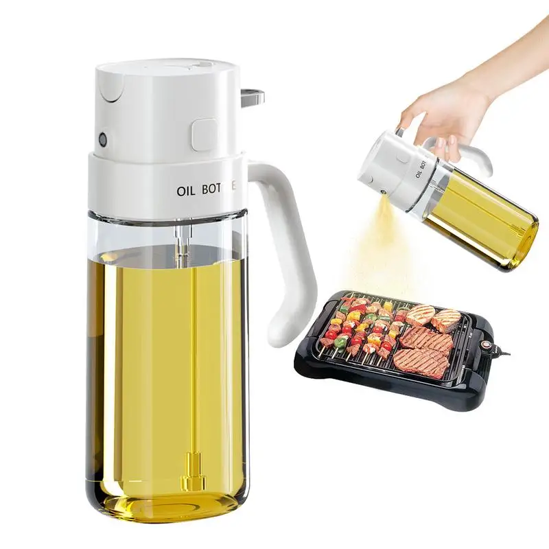 

Oil Dispenser Bottle Kitchen Oil Mister 2 Modes Spray Kitchen Gadgets Oil Sprayer For BBQ Salad Frying Baking Air Fryer