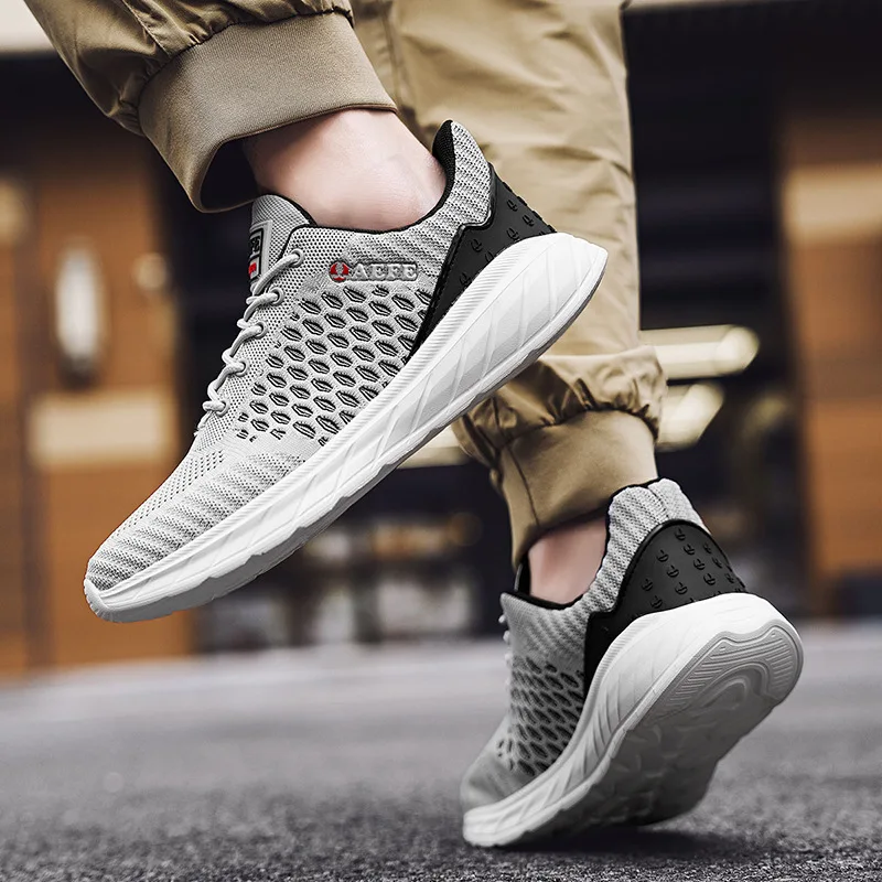 

Мужские кроссовки, удобная легкая вулканизированная обувь, легкие дышащие кроссовки, летняя спортивная обувь для тенниса
