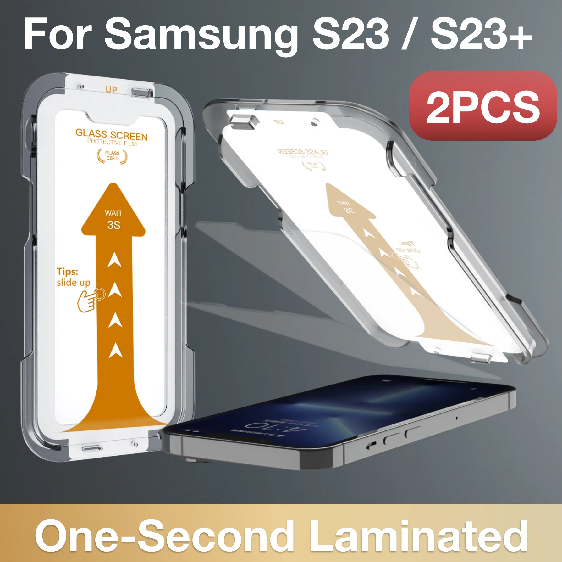 

Закаленное стекло для Samsung S23, Защитное стекло для Samsung S23 Plus, протектор экрана SAG Galaxy, защита от пыли с автофиксацией