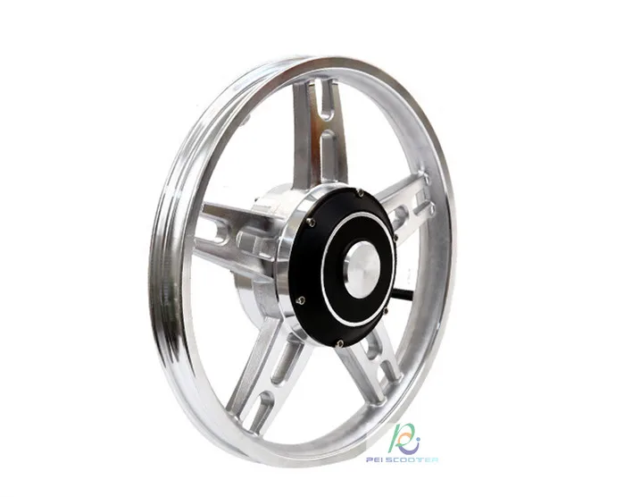 16 inch tyre single axle brushless and toothless integrated scooter hub motor wheel phub-16tc