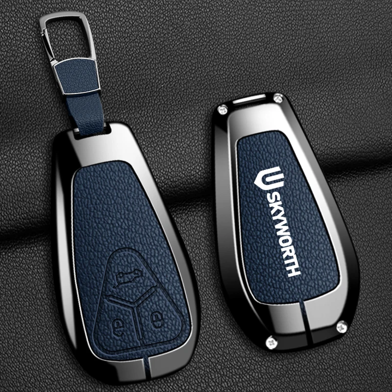 Funda de aleación de Zinc para llave de coche Skyworth EV6 Skywell ET5 HT-i HTI Imperium SEV Elaris Beo Phev, accesorios de cubierta remota