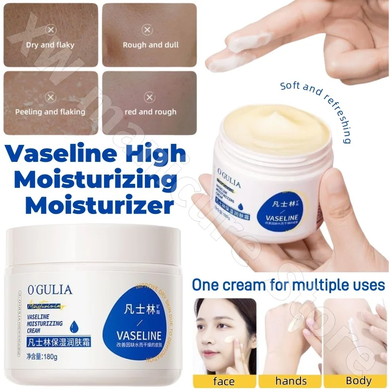 

Vaseline Face Cream for Men and Women Hydrating Moisturizing Anti-drying Whitening Brightening Sensitive Skin Moisturizer