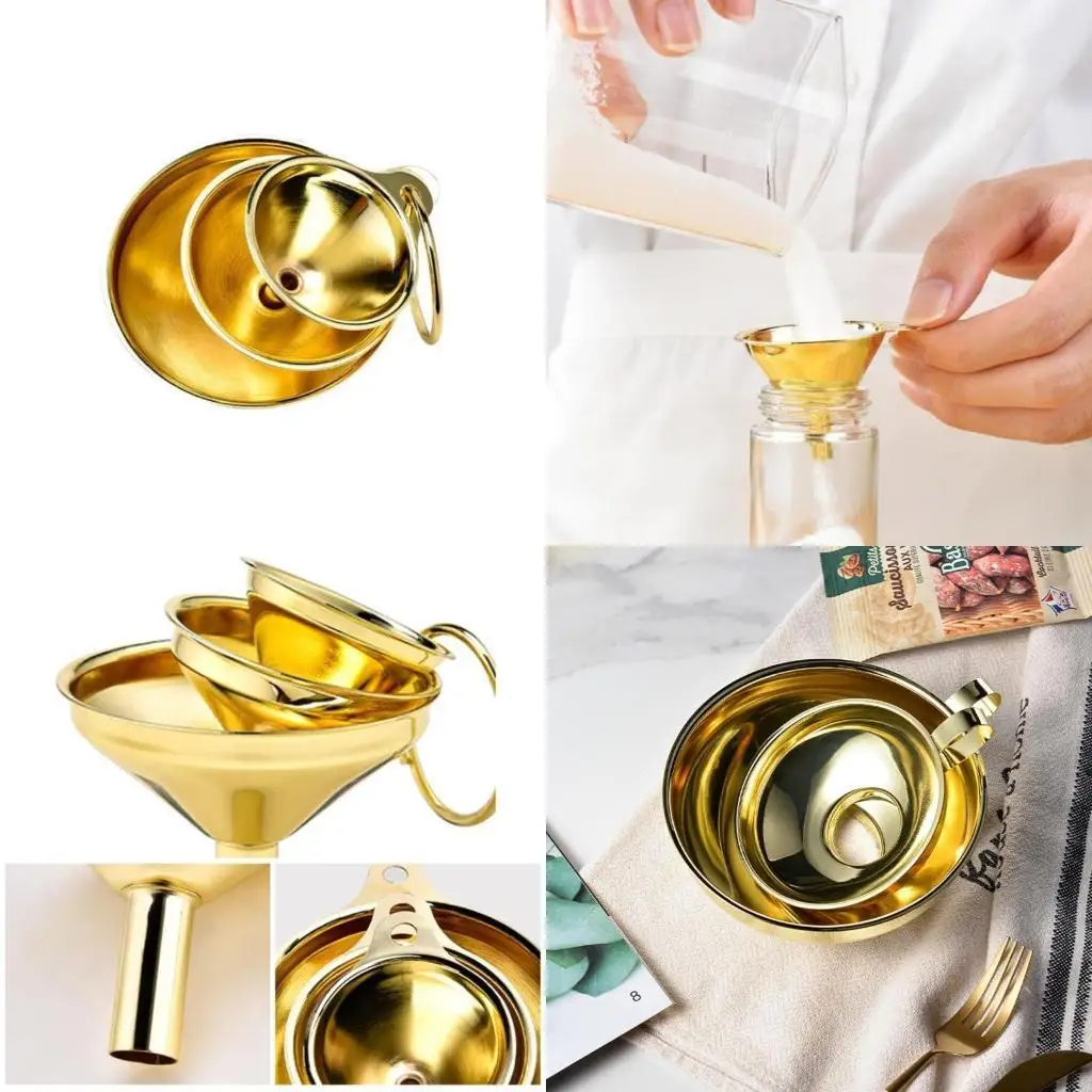 

E8BD 3 Pack Kitchen Stainless Steel Metal for Kitchen Use