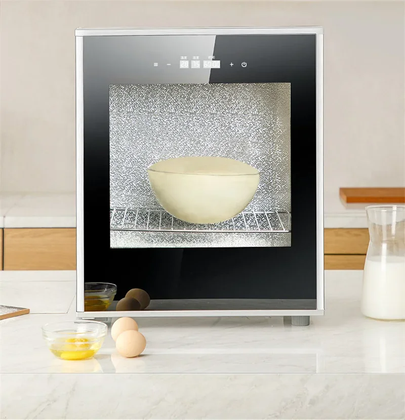 Electric 220V Bread Fermentation Cabinet Bread Yogurt Dough Fermentation Machine 40L Temperature Humidity Control Household