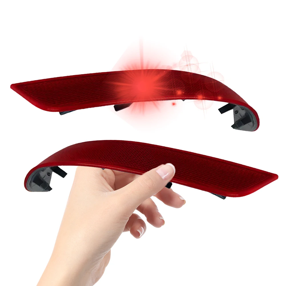 Rear Bumper Brake Light Reflector 1648200974 1648201074 Tail Reflector Brake Lamp for Mercedes GL-Class X164 2010 2011 2012