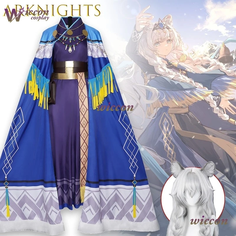 

Arknights Springtide Chen Cosplay Costume Stage Performance Outfit Anime Game Character Roleplay Woman Uniform Party Halloween