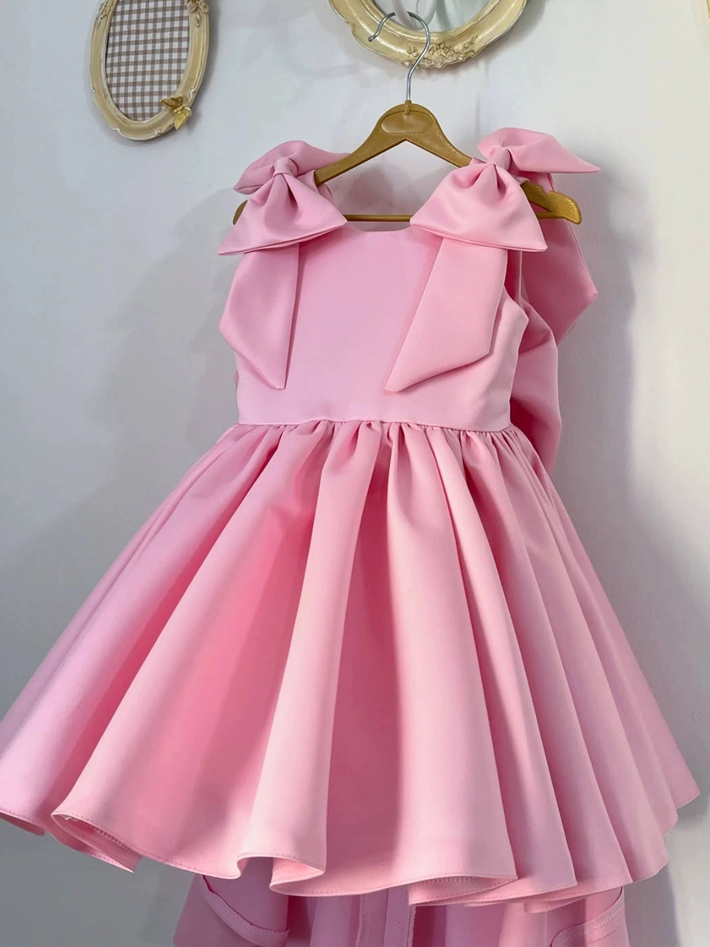 pink-princess-dress-girls-satin-kids-birthday-sweet-cute-first-year-gown-formal-party-children-celebration-evening-ramadan-eid