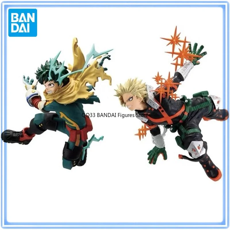 

BANDAI Original My Hero Academia Izuku Midoriya Bakugou Katsuki Ver.3 Фигурка Модель Хобби Коллекционное украшение для рабочего стола