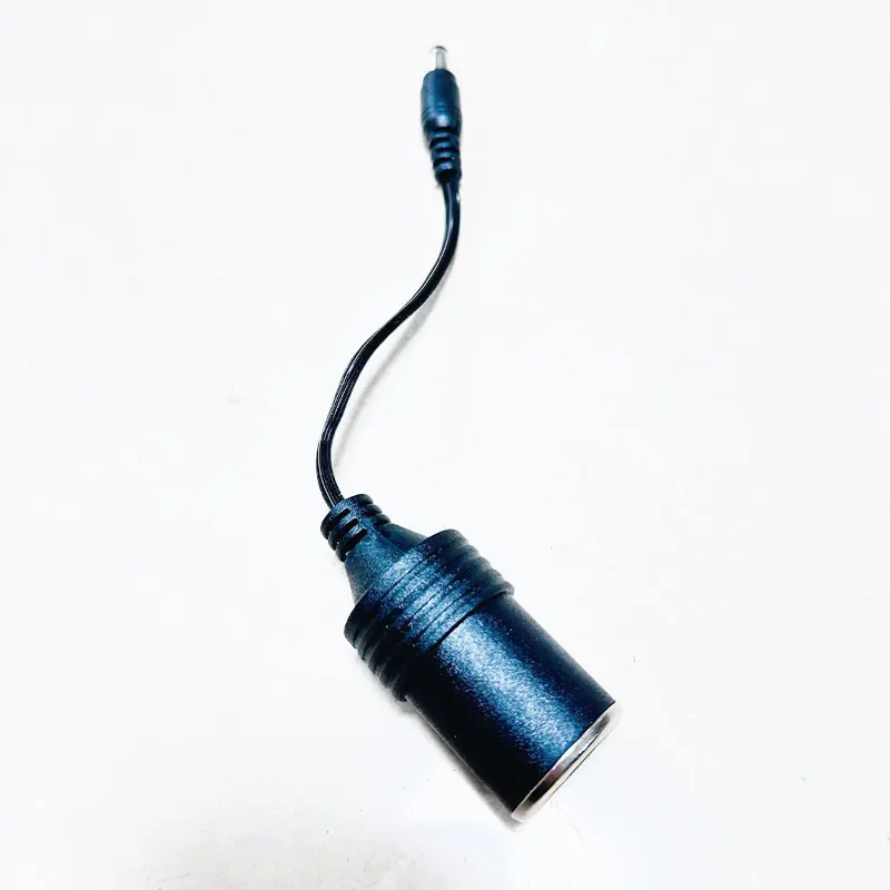 DC 5.5 x 2.1mm male Plug to Car Cigarette Lighter Female Socket Power Supply Cable
