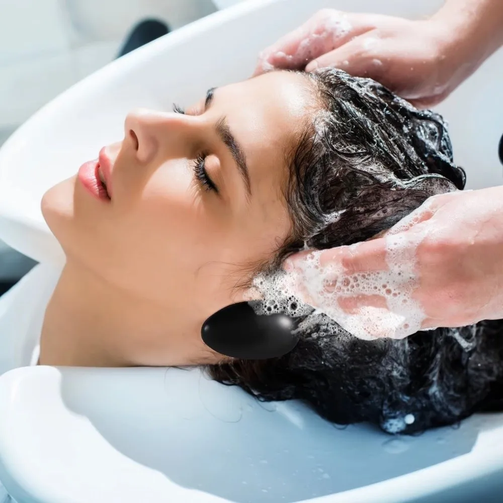 2 قطعة البلاستيك الشعر الموت الأذن يغطي مقاوم للماء غطاء للأذنين واقي أذن غطاء قبعات قابلة لإعادة الاستخدام حمام أداة غطاء للأذنين تصفيف الشعر قبعات