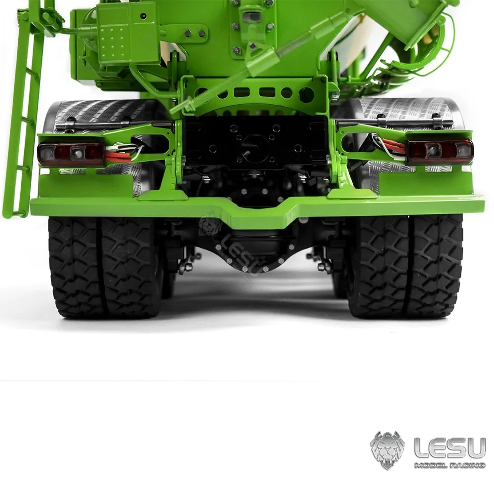 LESU 1/14 6x6 RC Mixer Truck lackiertes und zusammengebautes Funksteuerungs-RührungslKW-Modell mit 2 Geschwindigkeiten ​ ESC-Spielzeug für Erwachsene TH22563-SMT3