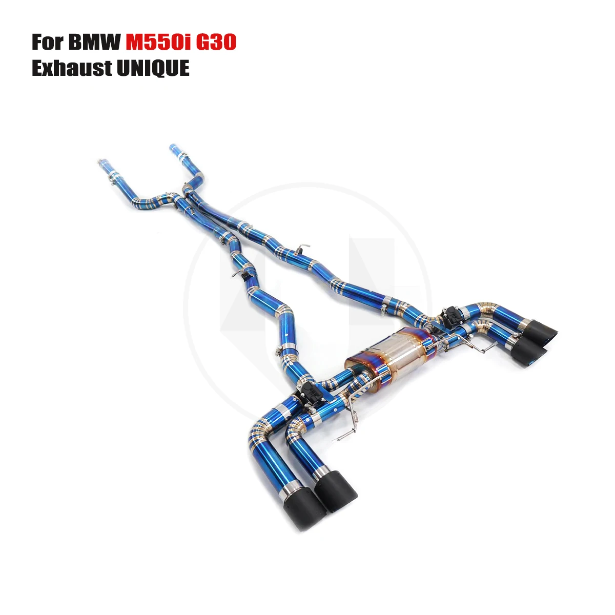 

UNIQUE Designs Bmw G30 m550i 4.4T exhaust after muffler vacuum valve for titanium valve exhaust