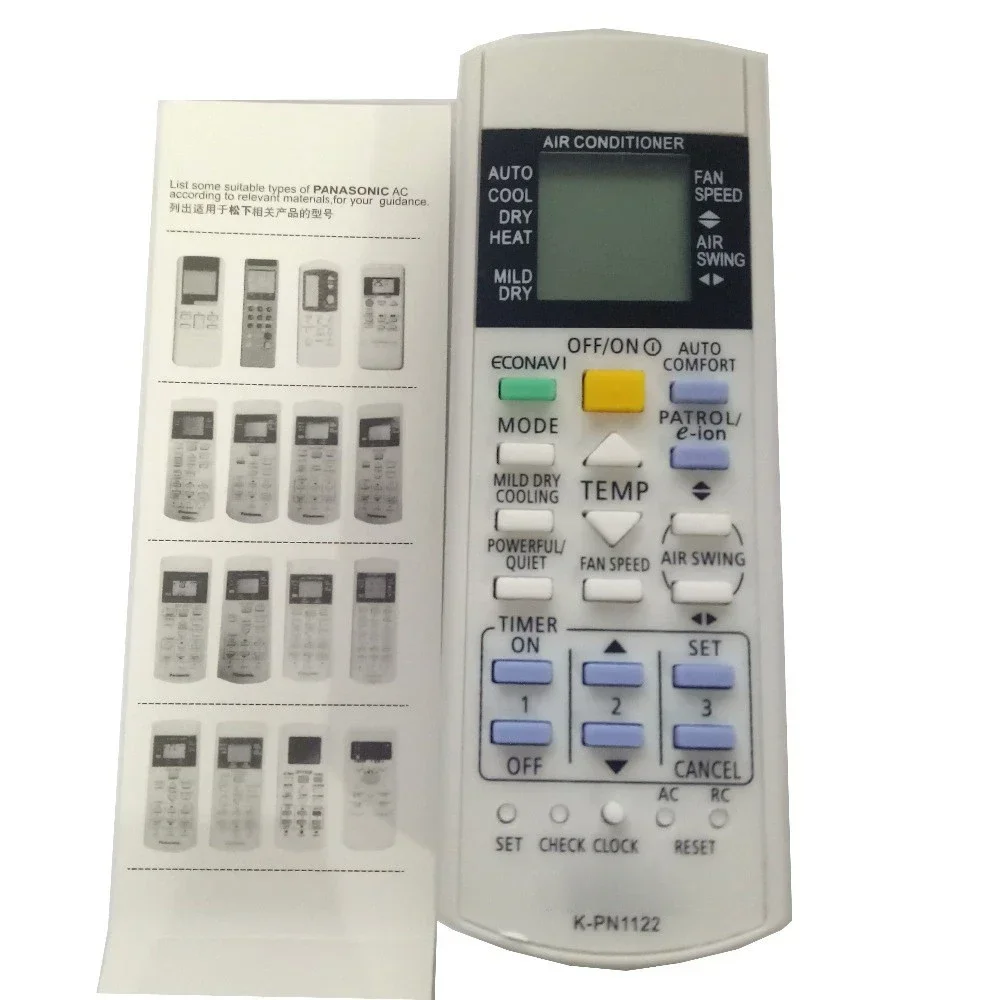 

Suitable for Songxia air conditioner remote control k-pn1122 multi-model general A75C3208 with manual