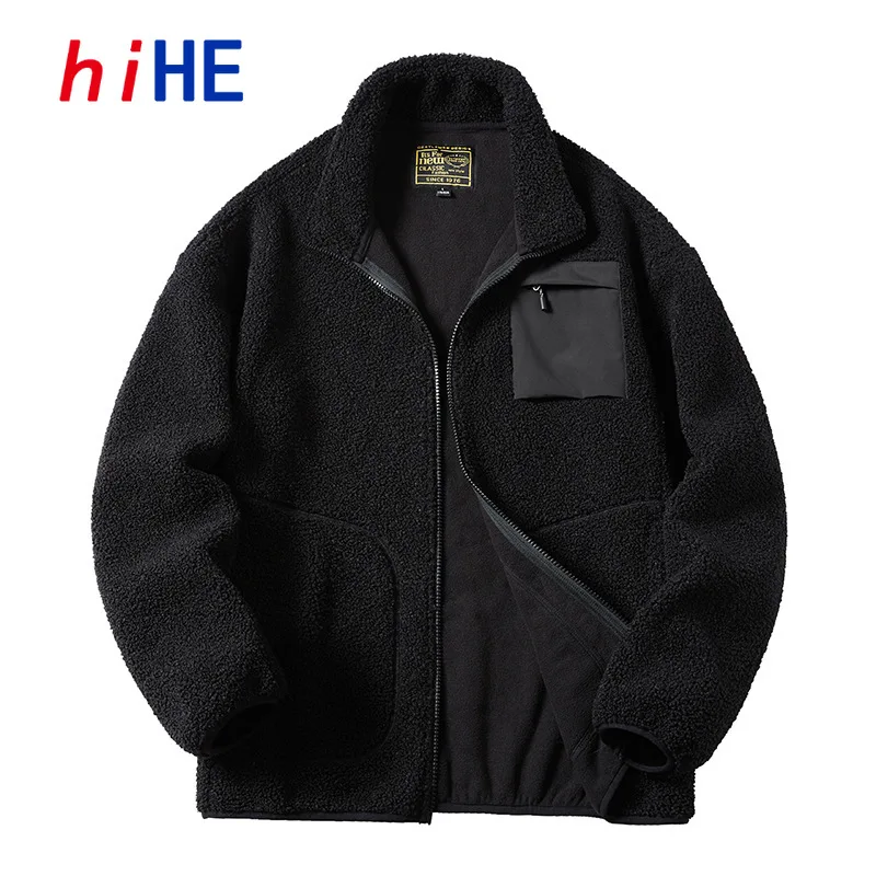 Abrigo de lana de cordero para hombre y mujer, chaqueta de lana de Cachemira para pareja de adolescentes, ropa de abrigo para niño y niña, ropa