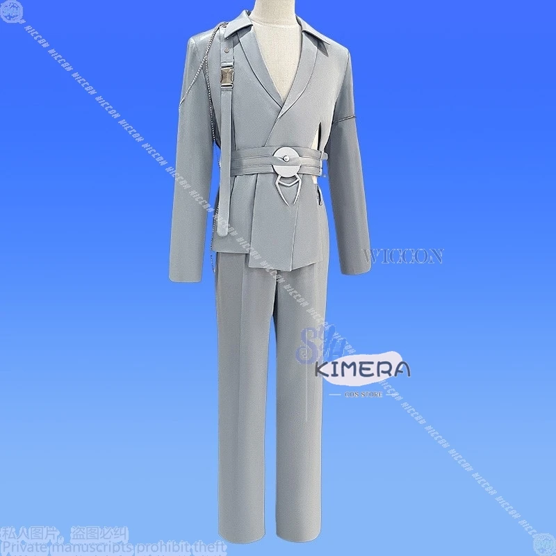 

Аниме Alien Stage Round7 Косплей R7 LUKA Новый цветной костюм с v-образным вырезом и открытой спиной Kpop Idol Сценическая форма Jirai Kei Halloween Cos