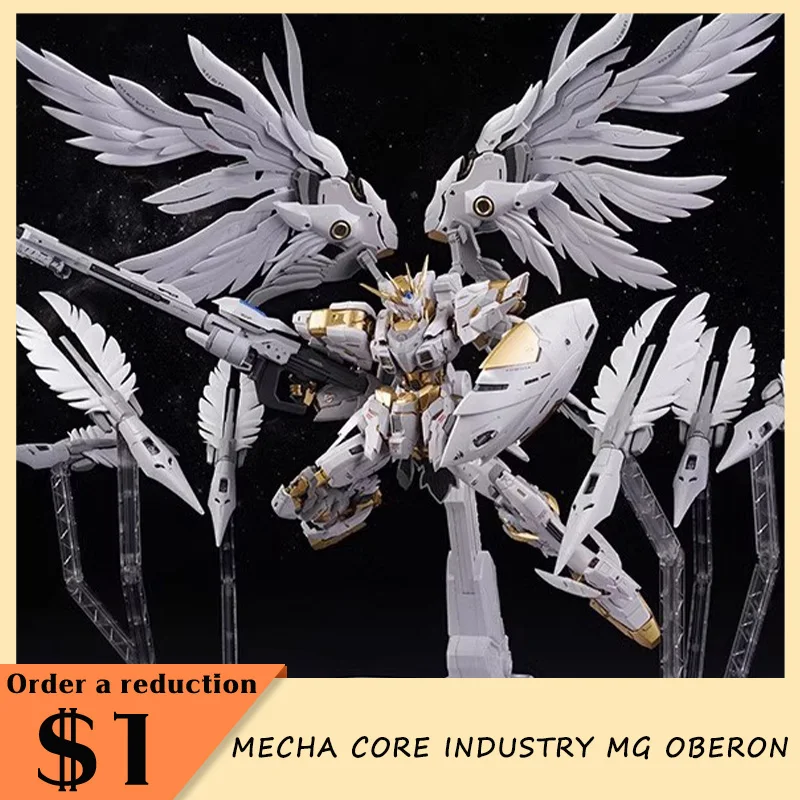 

Mecha Core Industry Mg Oberon 1/100 Model Kit Toys Mecha Assembly Action Figures Robot Figurine Collection Model Toy Gift Custom