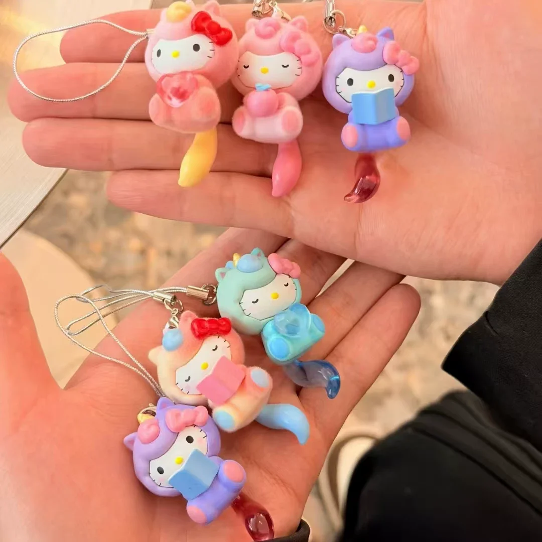

Новая оригинальная игрушка Sanrio Hello Kitty Dream Adventure: милый брелок-сюрприз в коробке, трендовый аксессуар, украшение для рюкзака, подарок на день рождения для девочки
