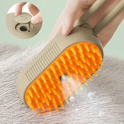 Pet spray massage comb cat steam comb hair comber cat dog comb water spray to float hair bath free
