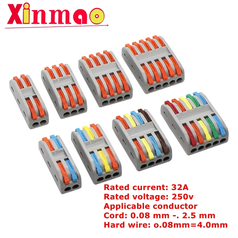 

Press type quick terminal JMPCT-2-2/3/4/5 household connector lamp connector electrician