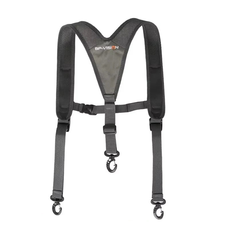 Outdoor Hiking Strap Camping Accessori Breathable Nylon Strap for Running Ergonomics Back Polyamide Adjustable Buckles