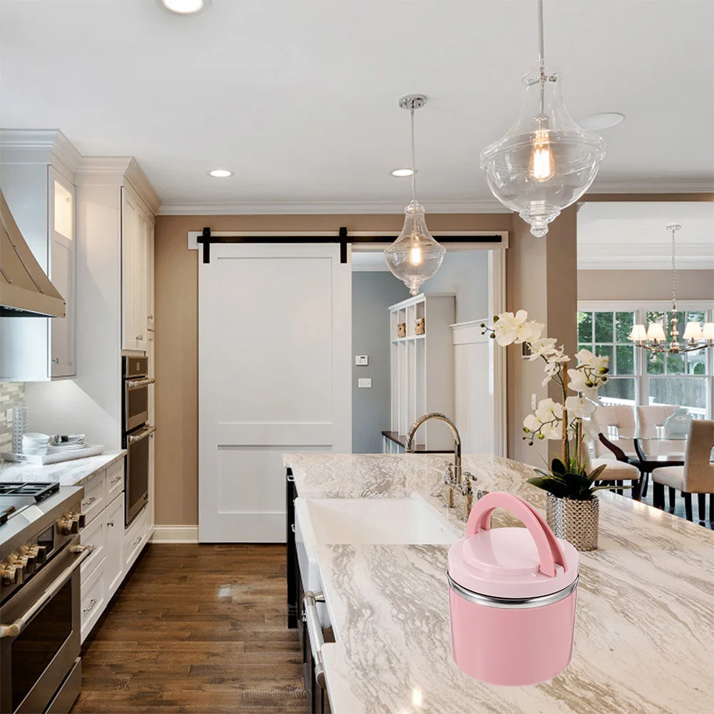 

Insulated Breakfast Cup 700Ml Stainless Steel Thermal Porridge Container Portable Soup Cup for Travel Office Outdoor Use