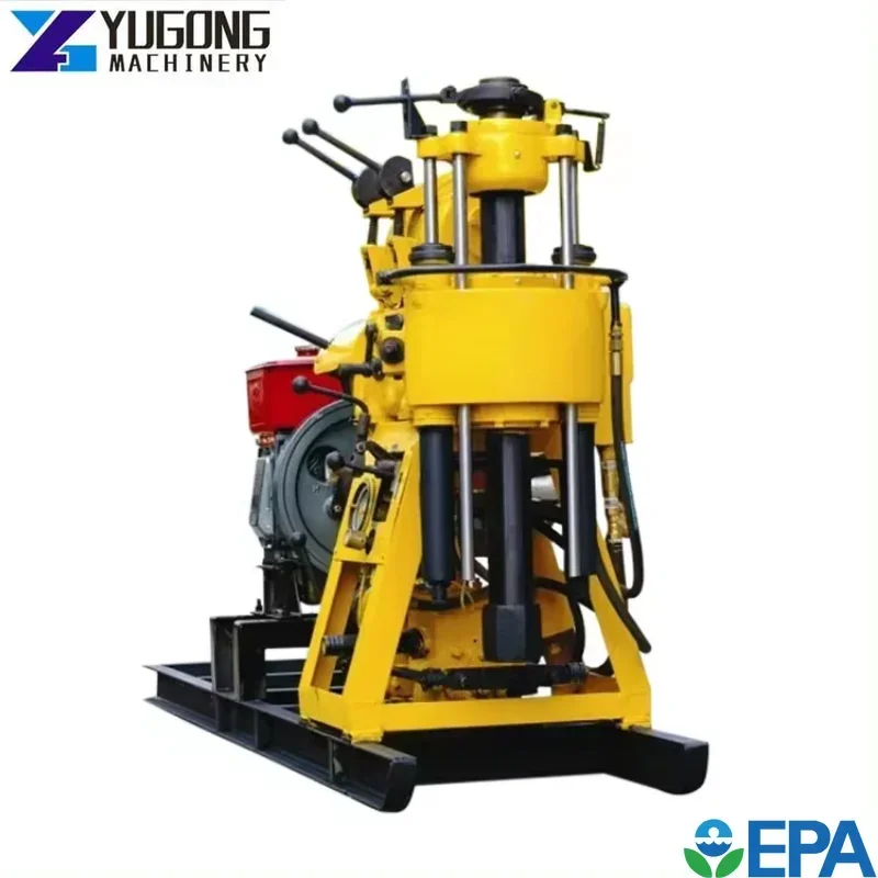 China 100m Borehole Core Drilling Machines Trailer Mounted Spindle Hydraulic Portable Water Well Drilling Rig Price for Malaysia