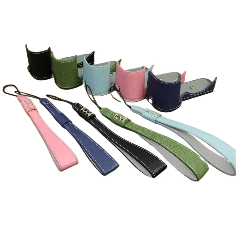 

PU Leather Camera Bag Case Half Body Cover for Sony ZV-E10 ZVE10 Bottom Cases With Hand Strap