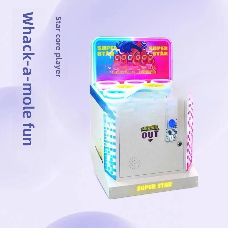 Video Game Console Video Game City Entertainment Equipment Whack-A-Mole Play Electric Arcade