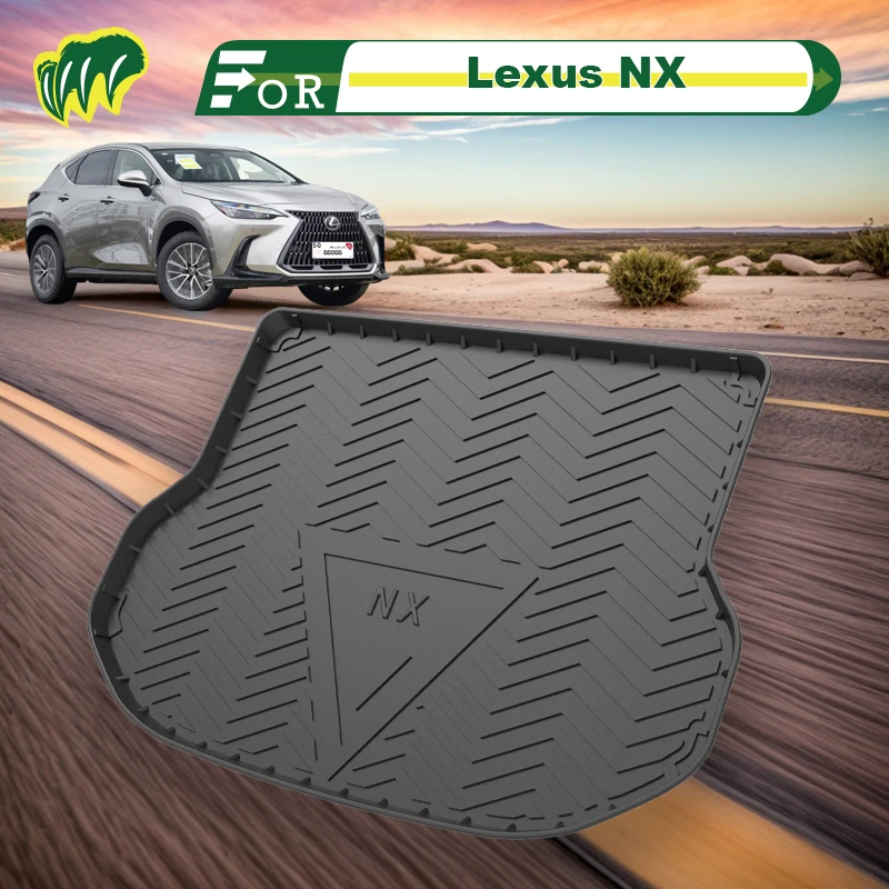 For Lexus NX 200/NX300/NX300h 2022 2014-2023 Custom Fit Car Trunk Mat All Season Cargo Mat 3D Shaped Laser Measured Trunk Liners