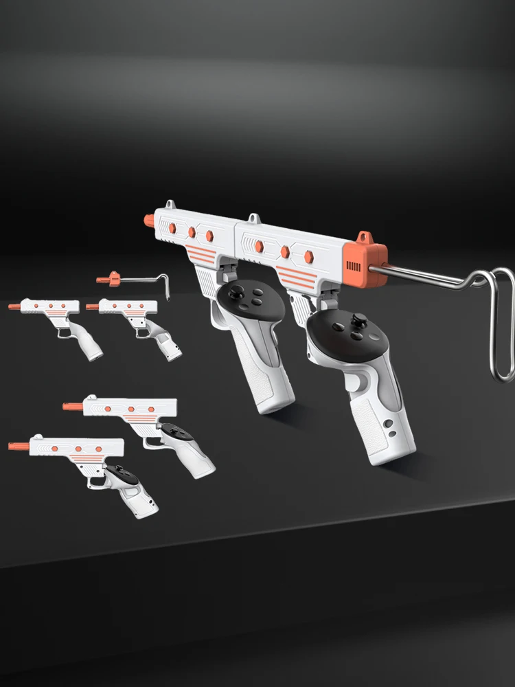 VR Gun Stock VR Аксессуары для стрельбы VR Контроллер Адаптер для винтовки Ручка контроллера стрельбы для Meta Quest 3/Quest 3S