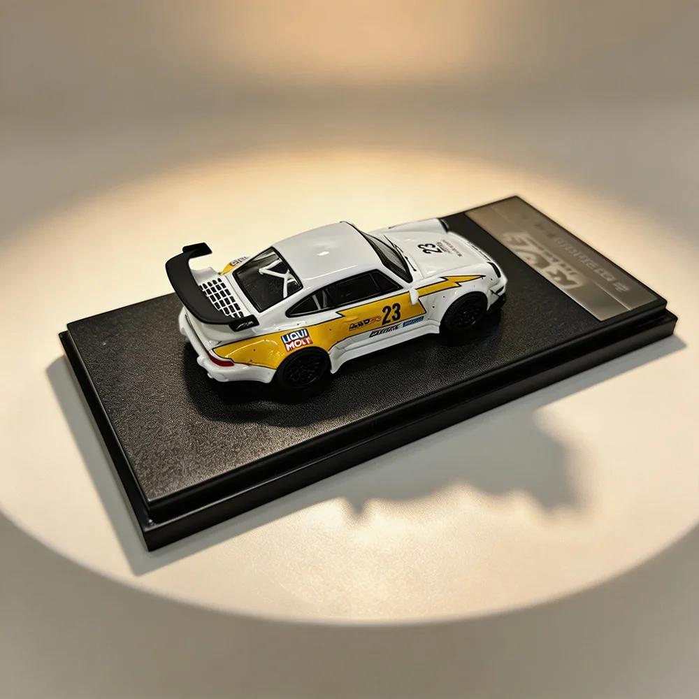 1:64 Scale RWB 964 Diecast Static Car Model Highly Simulated Racing Vehicle Premium Collectible Desktop Ornament Gift