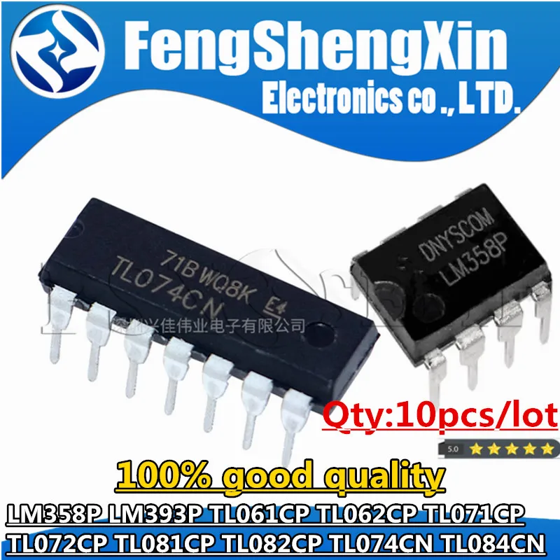 10pcs/lot LM358P LM358 LM393 LM393P TL061CP TL062CP TL071CP TL072CP TL082CP TL074CN TL081CP TL084CN Operational Amplifier IC DIP