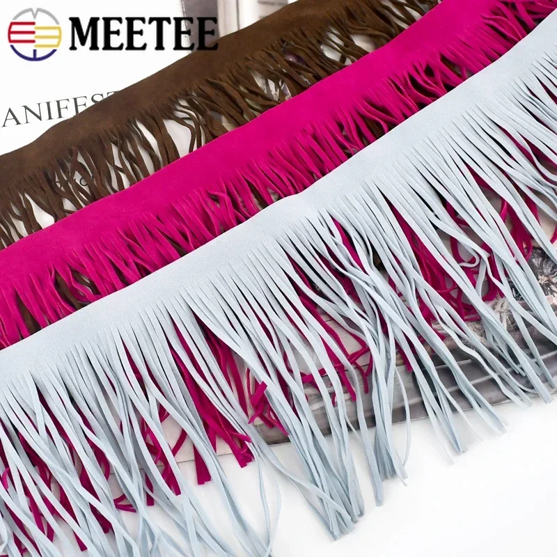 2Meters 10-30cm Tassel Fringe For Clothes Bags Lace Trims Decoration Curtain Home Textile Tassels Webbing Garment Sewing Fabric