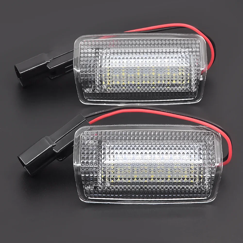 WF-2x White Red Car Led Door Courtesy Light For T.oyota Wish Prius Camry Alphard Estima L.exus Is250 Rx350 Land Cruiser 200